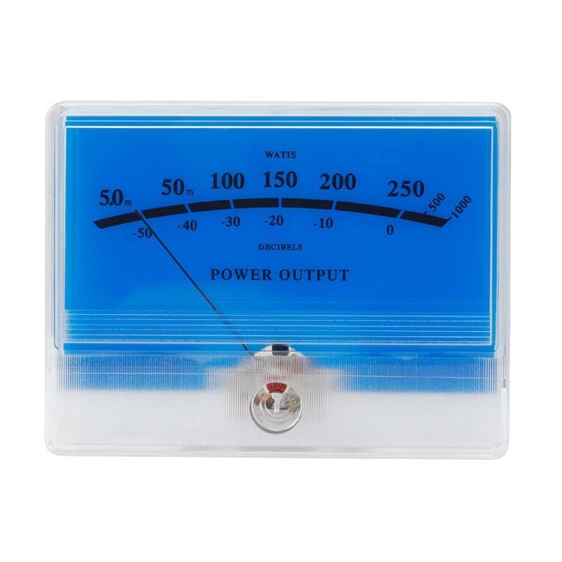 High Sensitivity VU Meter Audio Volume Meter Ammeter for DIY Recording Studio