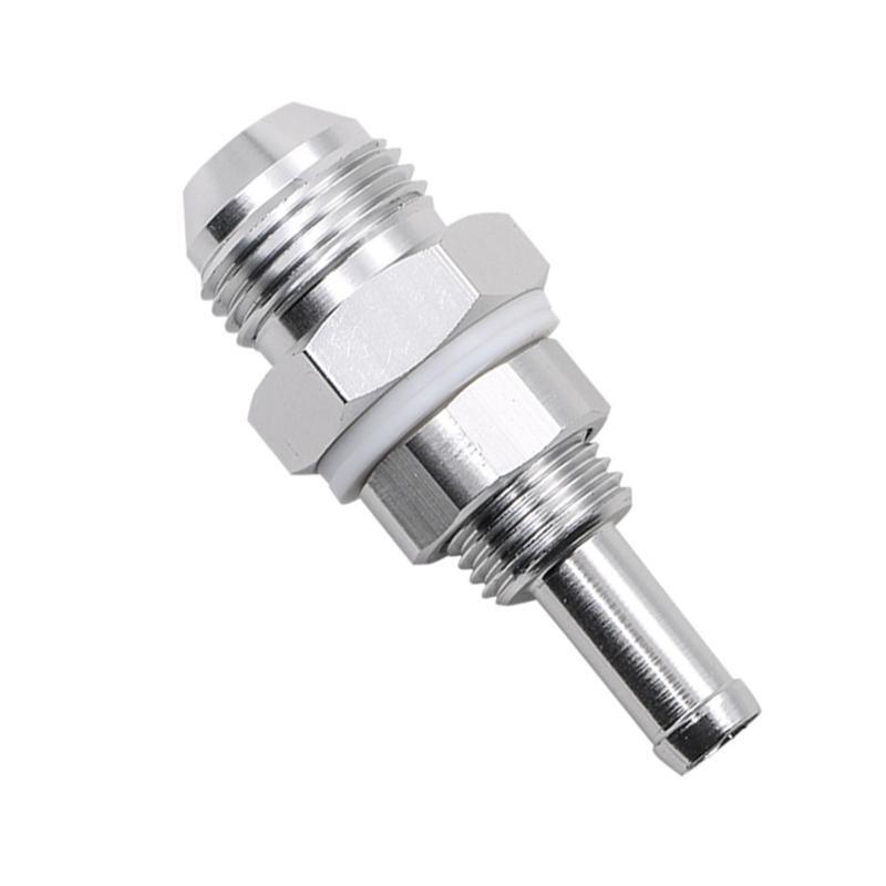 8AN Male Flare Bulkhead To 5/16 Hose Barb Fuel Tank Fitting for Car Accessories