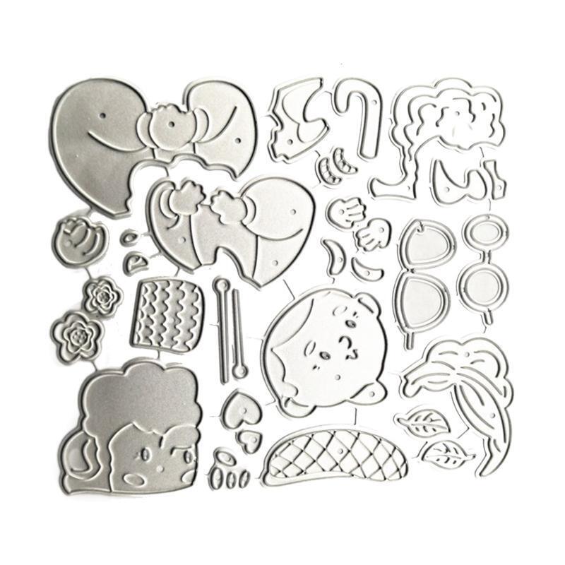 Grandparents Metal Cutting Dies Photo Album Family Together Party Diary