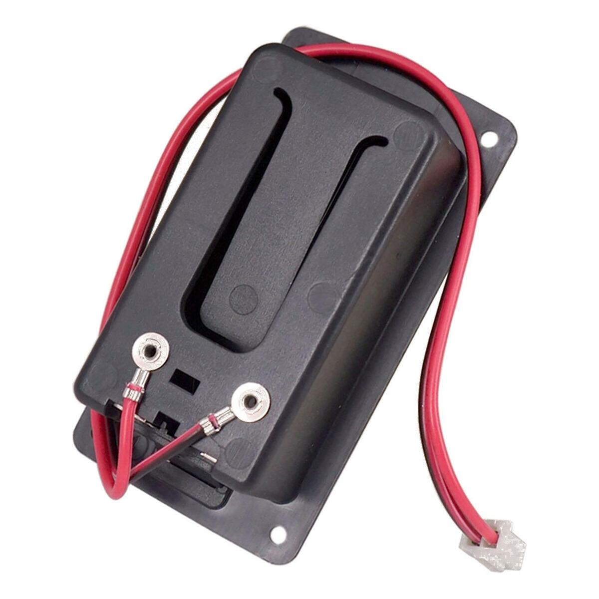 Abs 9v battery holder / case / case compartment protective case guitar & bass