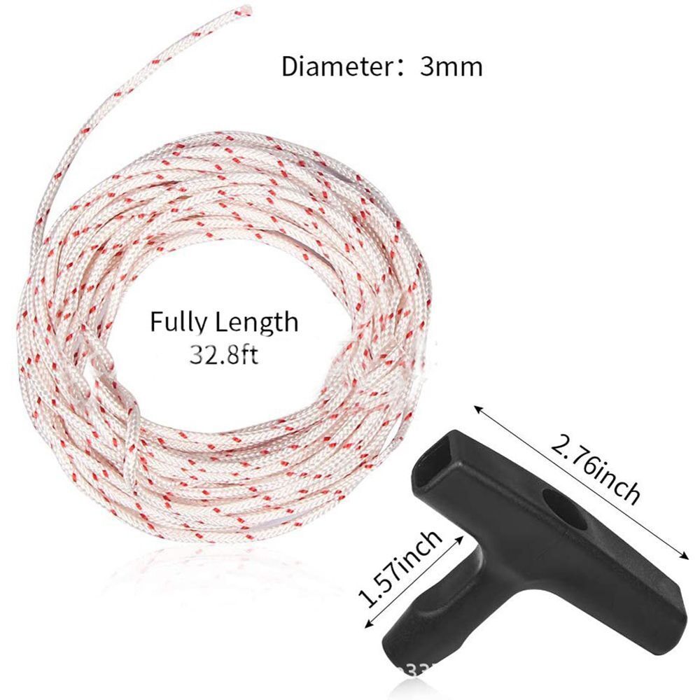 2pcs Garden Home Replacement Grip Rope Chainsaw Starter For STIHL Repair Kit
