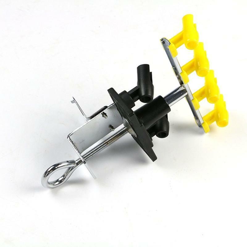 360° Rotate Airbrush Holders 6 Stand Clamp-on Painting Sprayer Tabletop Station