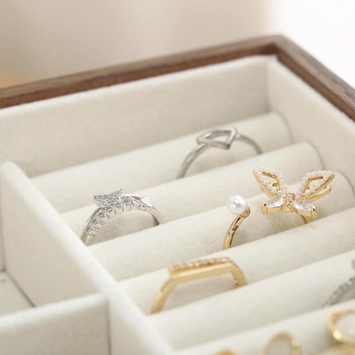 Jewelry Storage  Display Storage Case for Drawer for Bracelet Ring