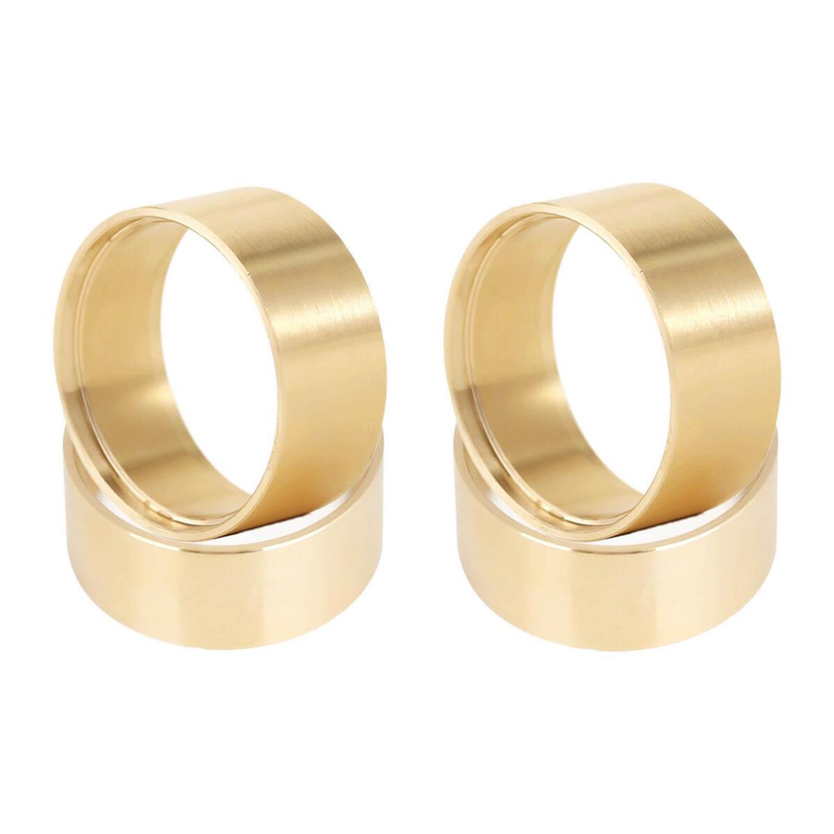 RC Brass Internal Beadlock Rings Clamp for Axial SCX24 1:24 DIY Accs Crawler