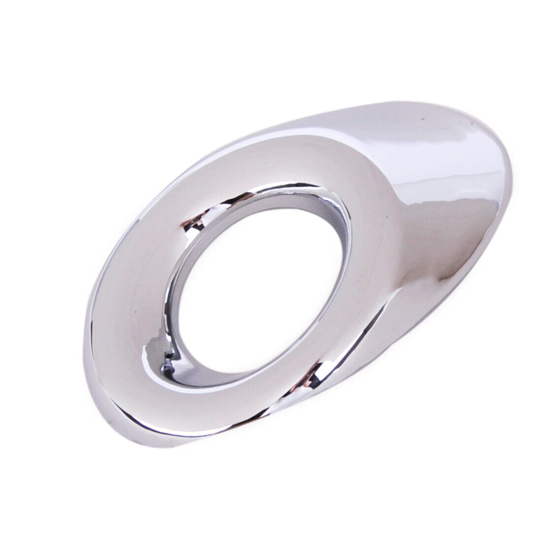 2x Chrome Plated Front Fog Light Lamp Cover Trim fit for Mazda M3 Axela 2017 Li