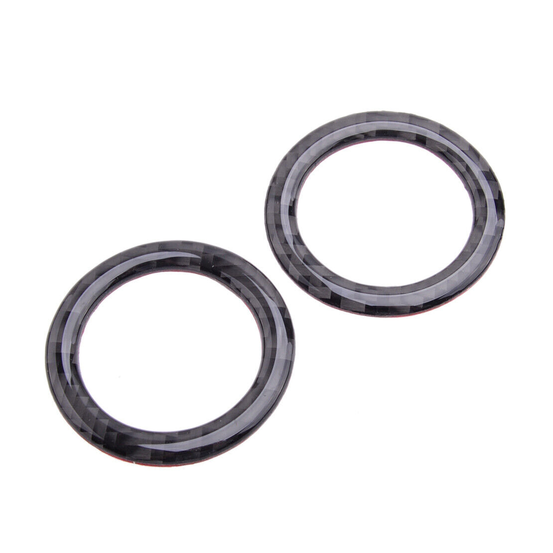 5pcs/Set Carbon Fiber Air Vent Outlet Trim Fit For Mercedes C-Class W204 07-10