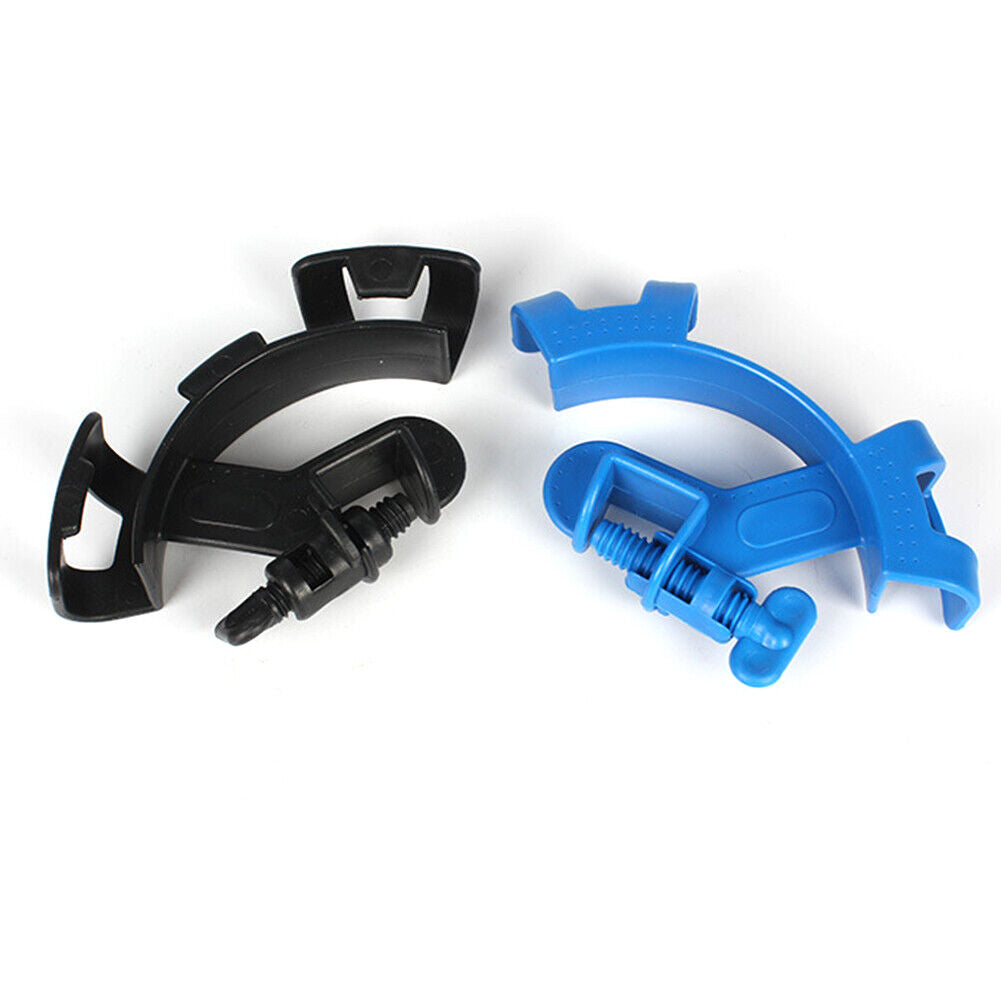 Fish Tank Water Change Fixing Clamp Aquarium Filtration Hose Clip (Black)