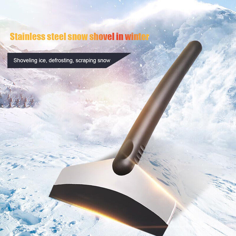 Car Window Ice Snow Scraper Remover Winter Windshield Frost Removal Shovel