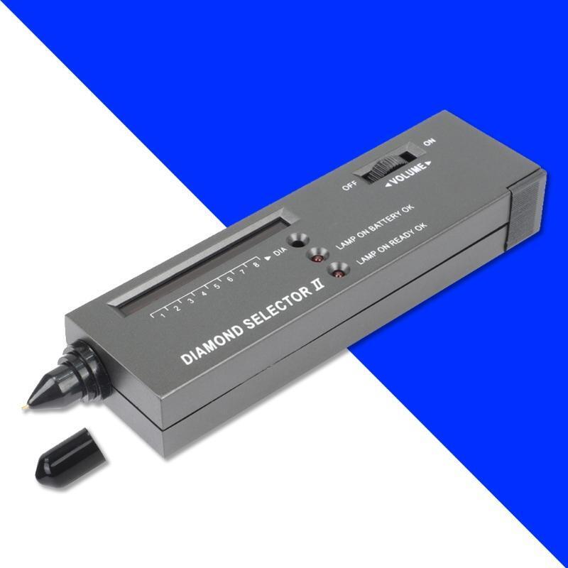 Diamond Tester Portable Diamond Detective Test with Gem Jeweler Test Tool Loupe