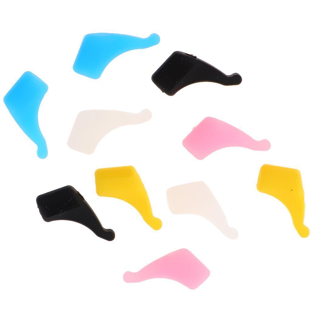 5 Pair Sports Eyeglass Ear Hook Anti Slip Silicone Grips Holder Temple Tips