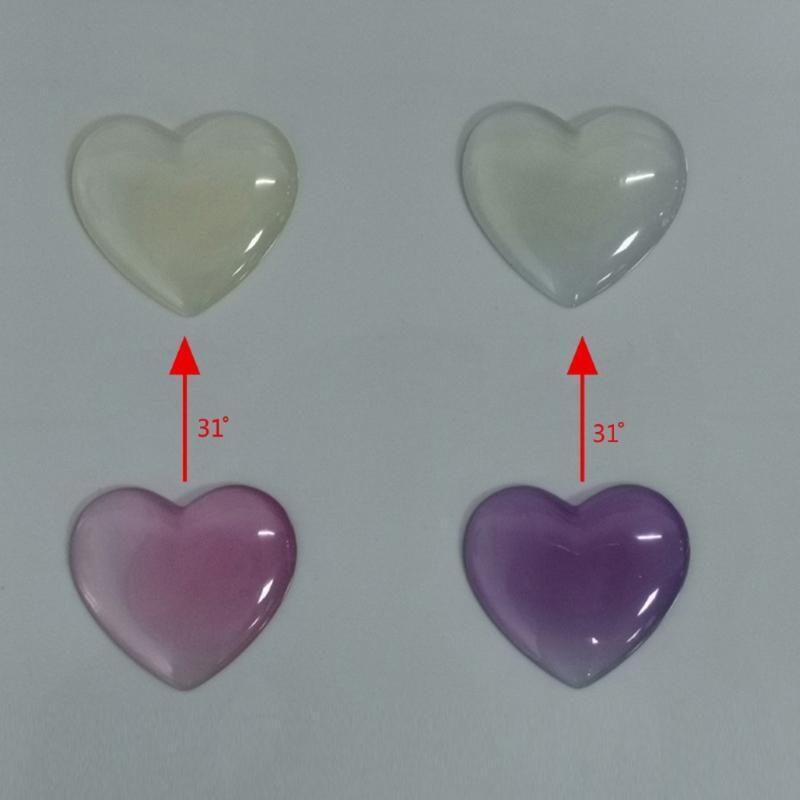 12 Colors Thermochromic Activated Pigment Heat Sensitive Color Change Powder Kit