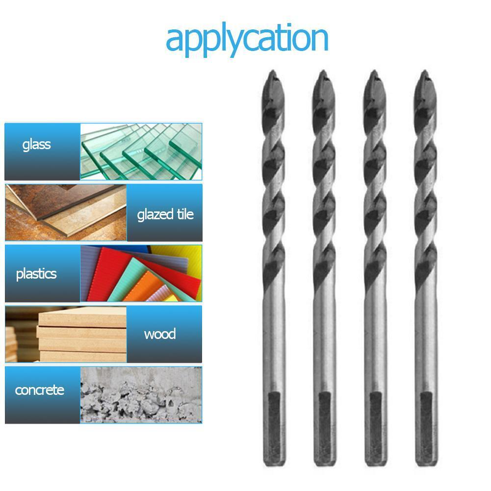 Electric Hand Drill Triangle Drill Bits Alloy Tricorn Bit Drilling Core Bit