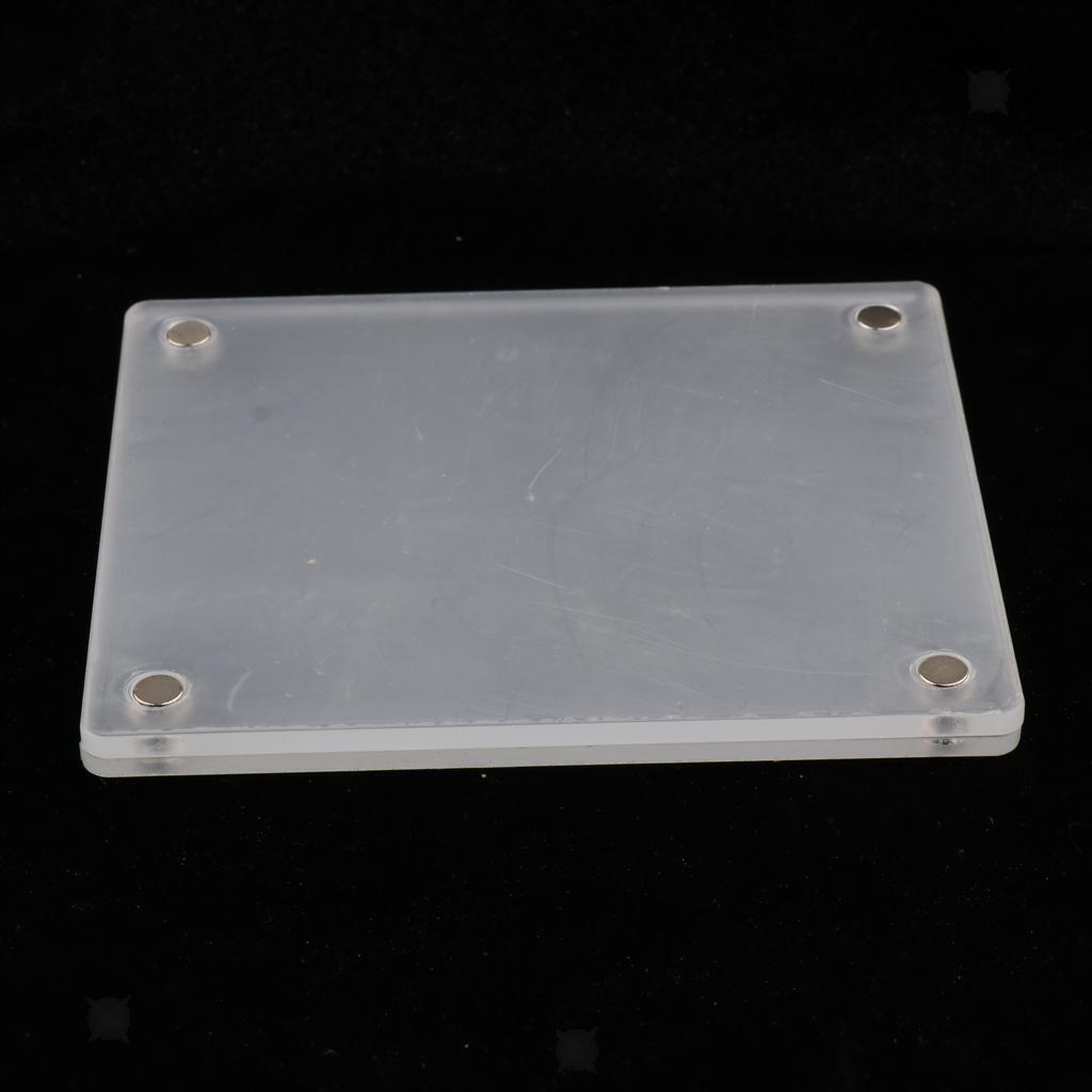 5Pc Acrylic  Photo  Fridge Photo Display for   SQUARE