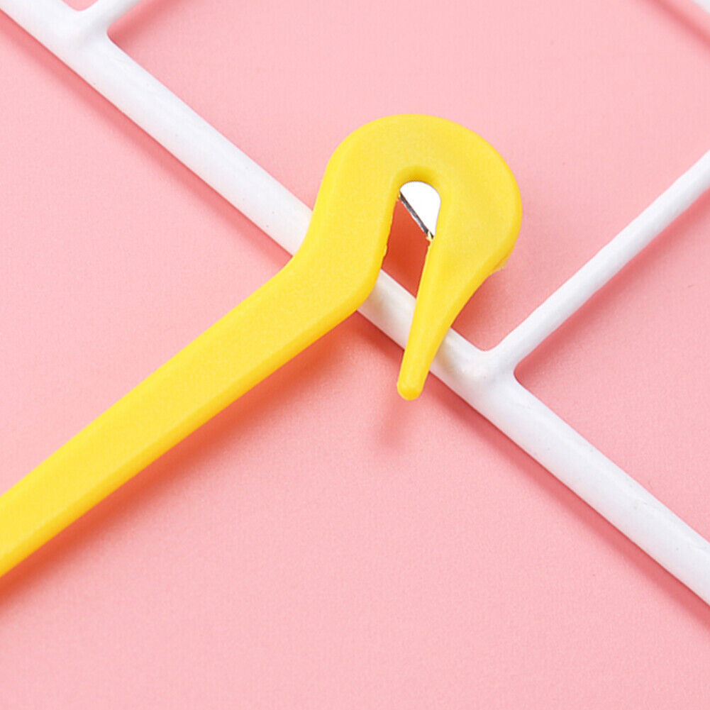 Fashion Durable Hair Bands Rubber Cutter Girls Rubber Band Remover (Yellow)