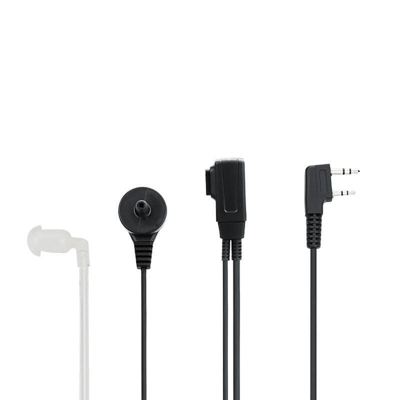2-Pin Covert Acoustic Tube Headset for Kenwood TYT UV-5R BF-888S CB Radio