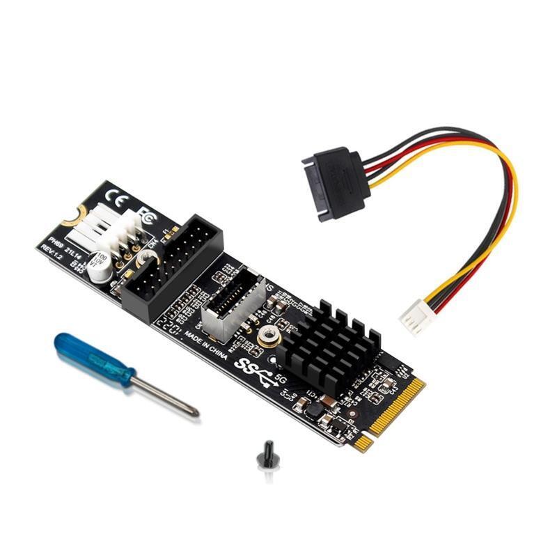 M.2 SSD to USB 3.1 Type C Card Based M Key Hard Drive Converter Support Windows