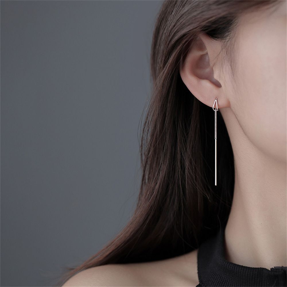 Line Accessories Drop Earrings Chain Tassel Ear Jewelry Long Dangle Earring