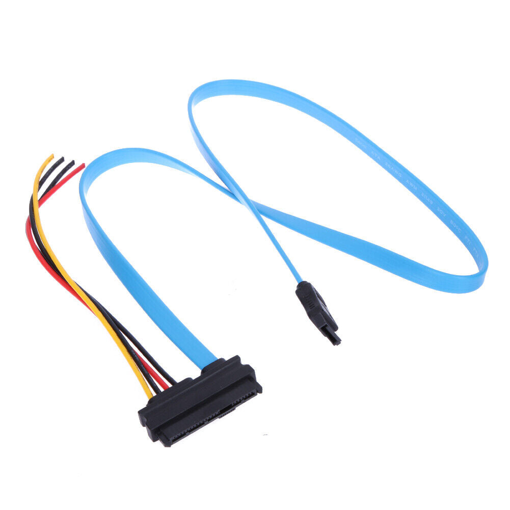 7 Pin SATA Serial ATA to SAS 29 Pin and 4 Pin Power Adapter Connector Cable