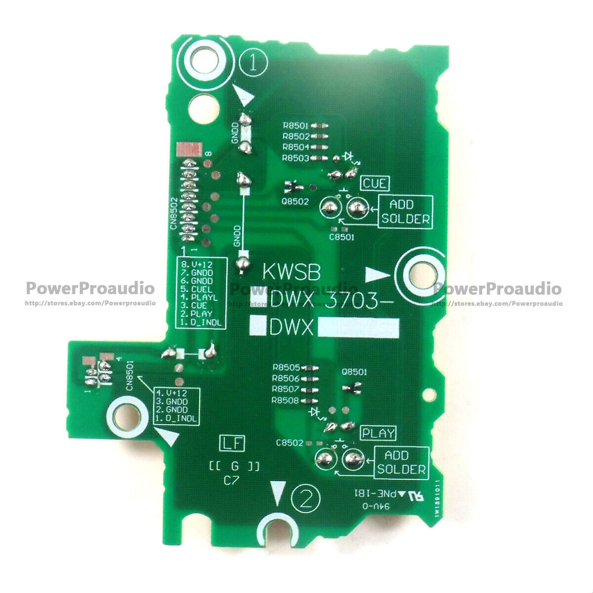 2PCS DWX3703 Play Cue PCB KSWB Assy for Pioneer CDJ-2000NXS2 CDJ-TOUR1