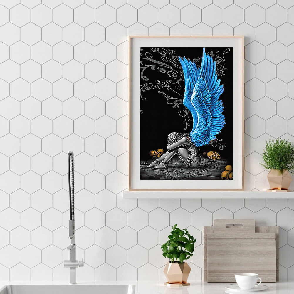 Angel 5D Diamond Painting Full Round Drill Craft Home Decor 40x60cm (B1109)