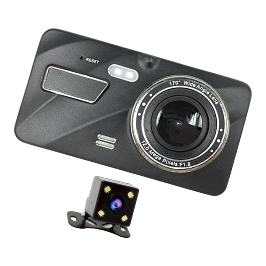 HD 1080P 4.0" Touch Screen Car DVR Dashcam Balck Video Recorder