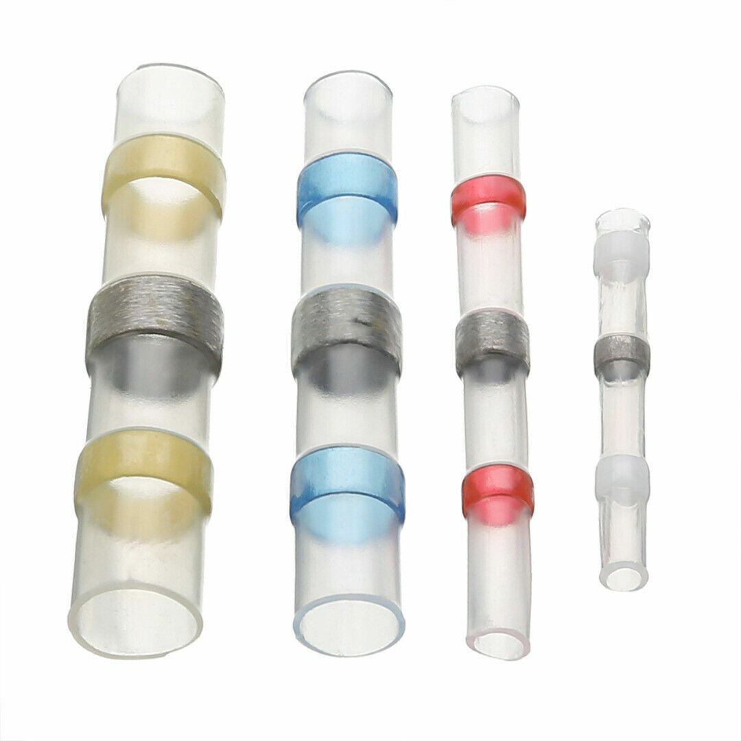 40pcs 4 Size Solder Sleeve Heat Shrink Tube Wire Terminals Connectors Waterproof
