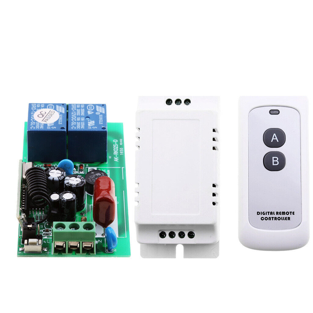 AC85-250V 10A 2 Channel   Remote Control  Switch Receiver