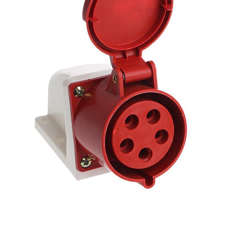 32 Amp 5pin Industrial Plug 240-415V Weatherproof IP44 3P+N+E 32A