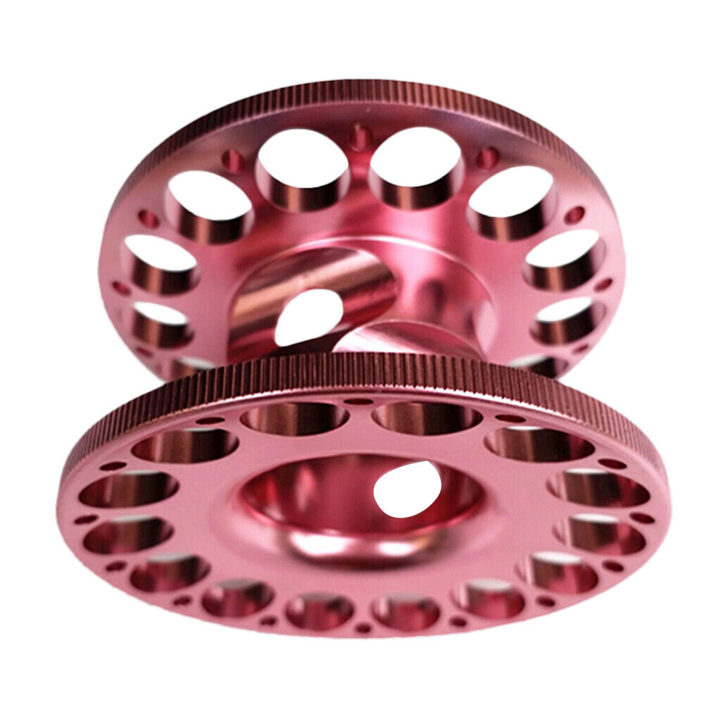 Aluminum  Scuba Diving Snorkeling Compact Finger Spool Dive  Pink