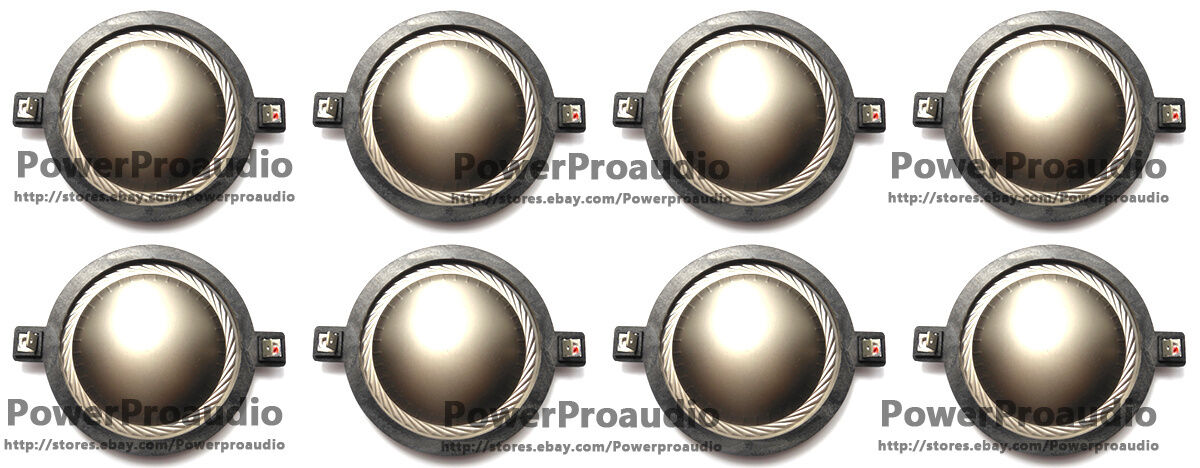 8pcs /lot Diaphragm for B&C DE600 DE610 DE620 Driver Speaker Horn Repair 8 Ohm