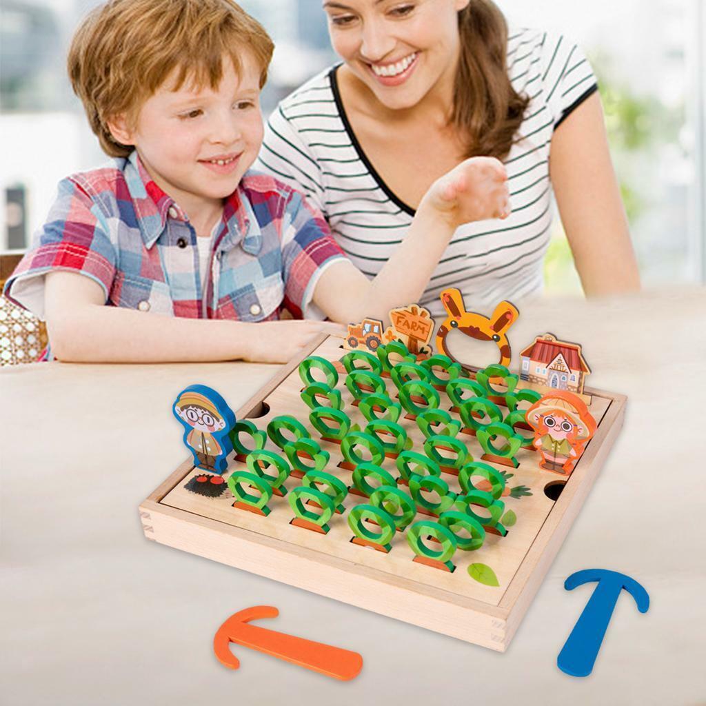Wooden Montessori  Matching Puzzle Jigsaws for Developmental Gifts