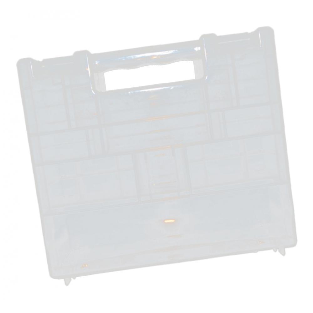 Clear Plastic Battery Storage Case Box Durable for 12x AA & 14xAAA Batteries