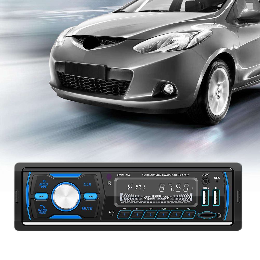 Stereo FM/USB/AUX/ Car Radio Car MP3 Player In-dash Audio Head Unit Bluetooth