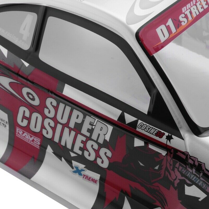1/10 RC Car Body Shell Modification 190mm on Road Drift for  S15 T9W1W1