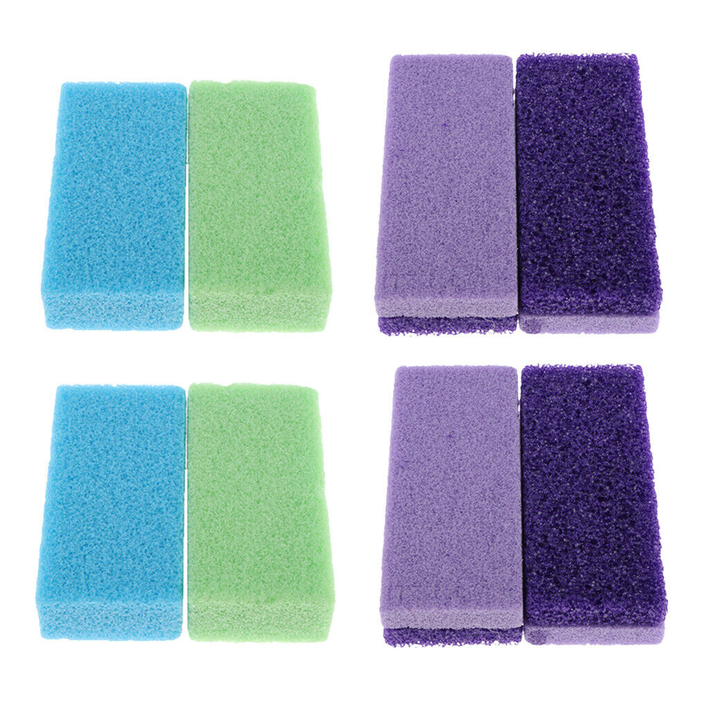 Pack 8 Pumice Stones Deed Hard Skin Remover Feet Scrubber for Men Women
