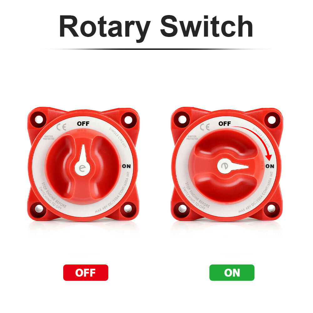9003 E Series Battery Switch AFD New 350A Blue Ocean Battery Isolation Switch