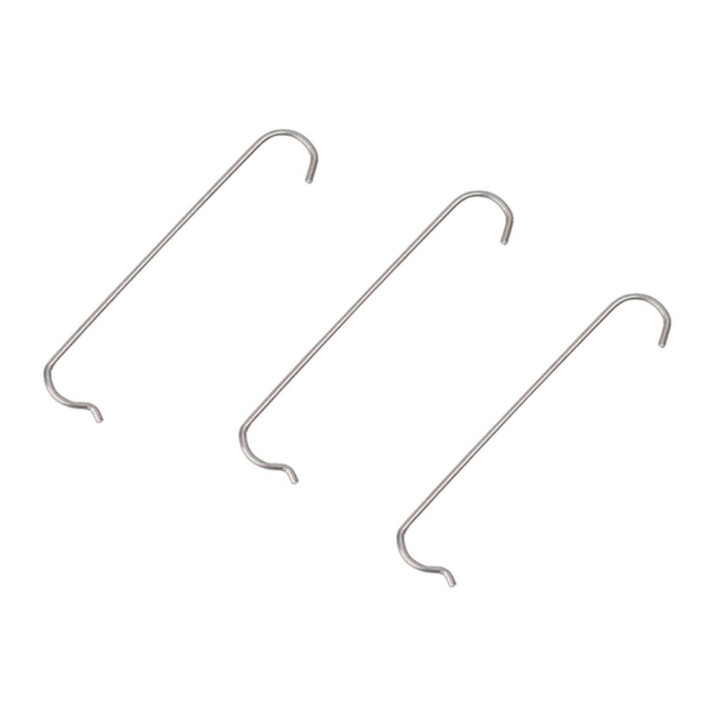 3pcs Bike  Chain Hook Stainless Steel Repair Tool