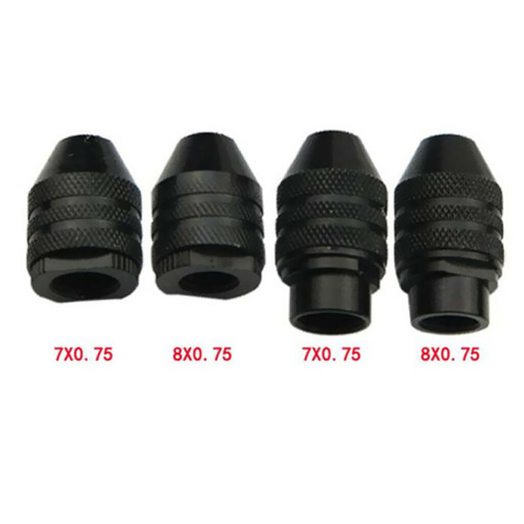 Universal M8x0.75mm Multi Long Drill Chuck Keyless for Grinder Rotary Tool