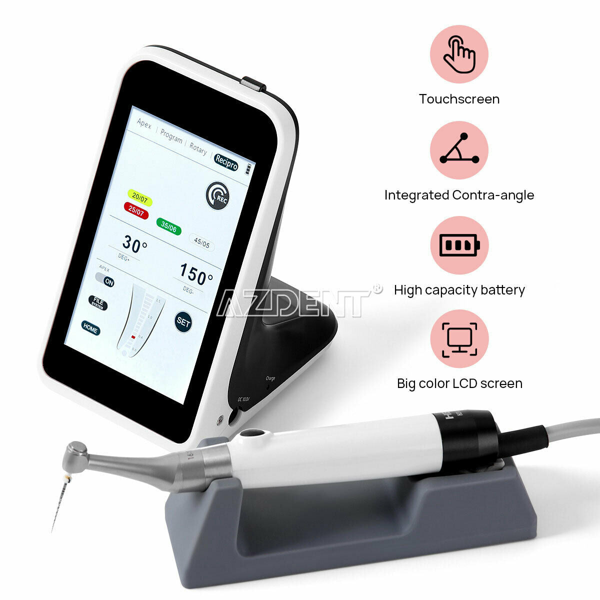 Dental Built-in Root Canal Endo Motor Treatment with Apex Locator One Machine