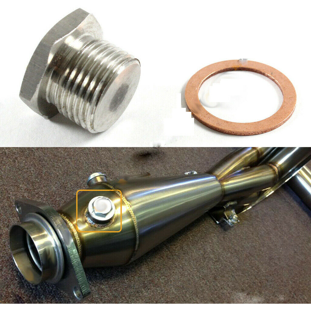 2Set M12 X 1.25mm Oxygen O2 Lambda Sensor Blanking