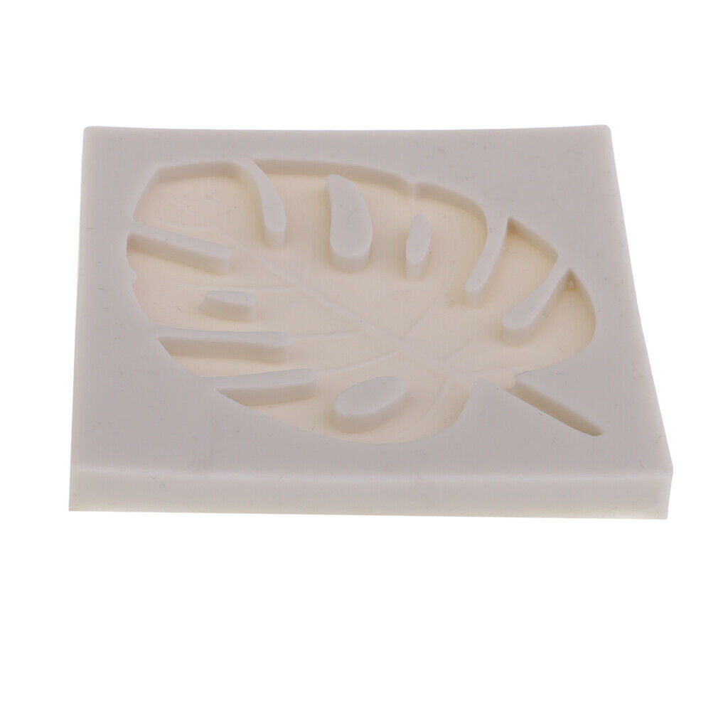 5 Pcs Leaf Silicon Mold Fondant Cake Decorating Tools Baking Mould DIY Craft