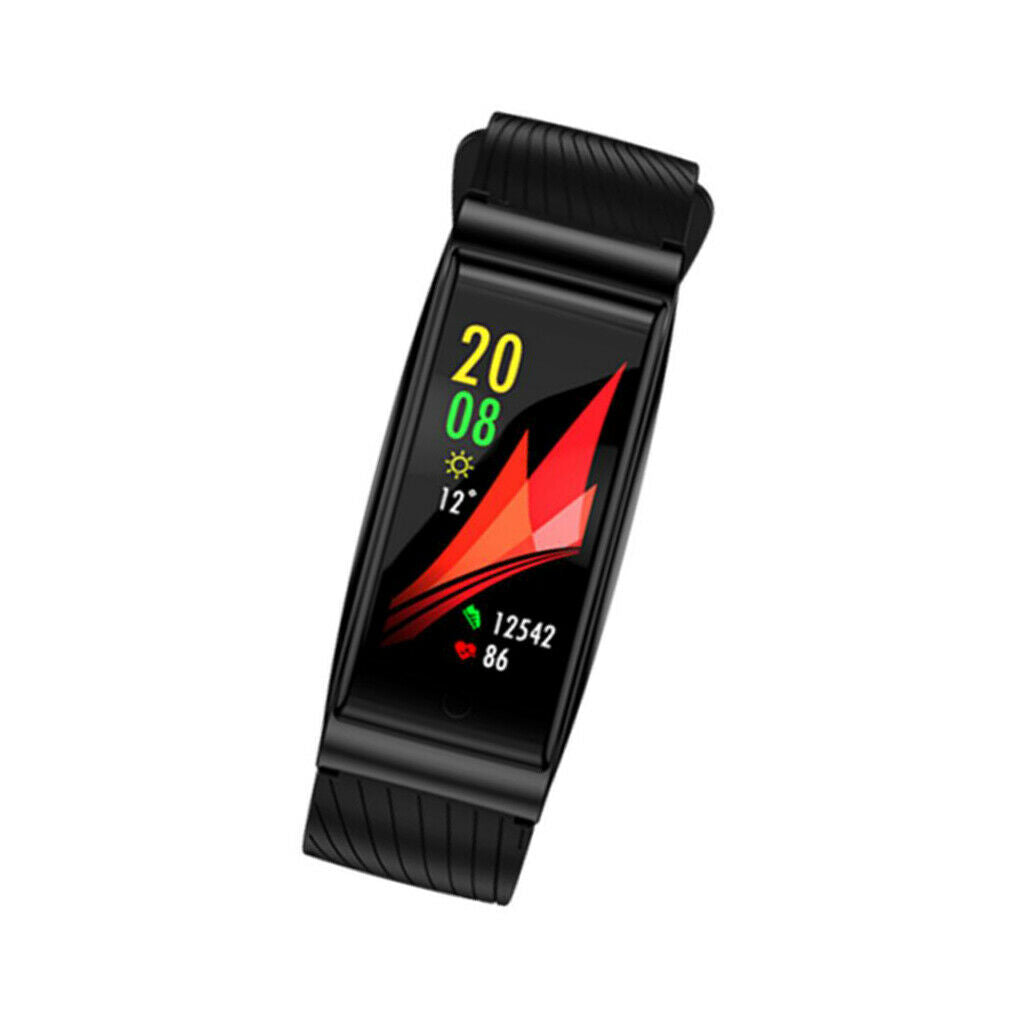 Men Women Smart Watch Waterproof Digital Sports Wrist Watch black