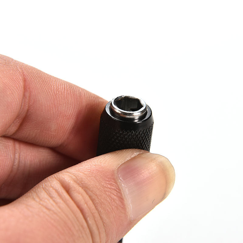 60mm 1/4" Hex Shank Quick Release Drill Screw Magnetic Screwdriver Bit Holder Fx