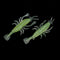 Fishing Luminous Shrimp Soft Baits Noctilucent Vivid Prawn Fishing Lure B