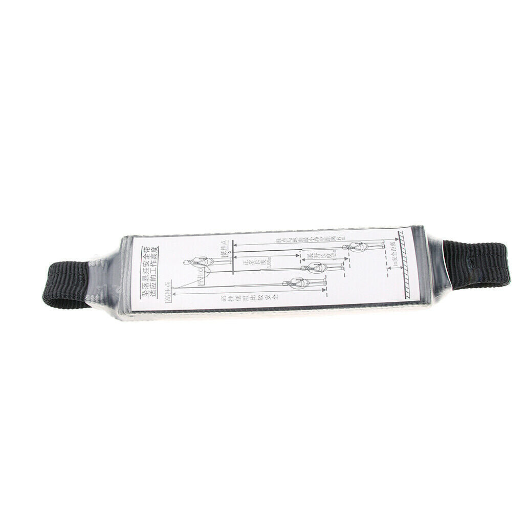 2 Pieces of Energy-absorbing Lanyard Shock Absorber Rope Fall Protection Tape