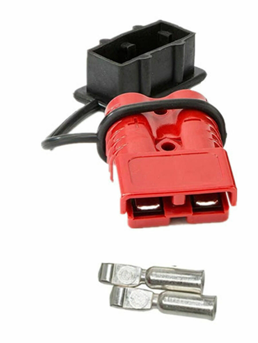 Durable 175 Amp Battery Power Plug Battery Power Cable Connector+Terminal Pins
