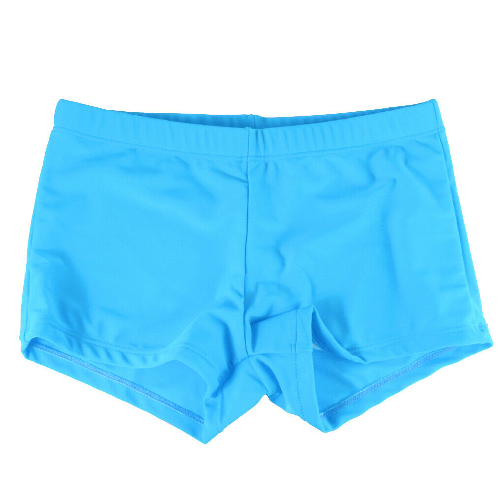 Women Plain Bikini Child Short Swimming Short Swimsuit Bottoms Gymnastics M