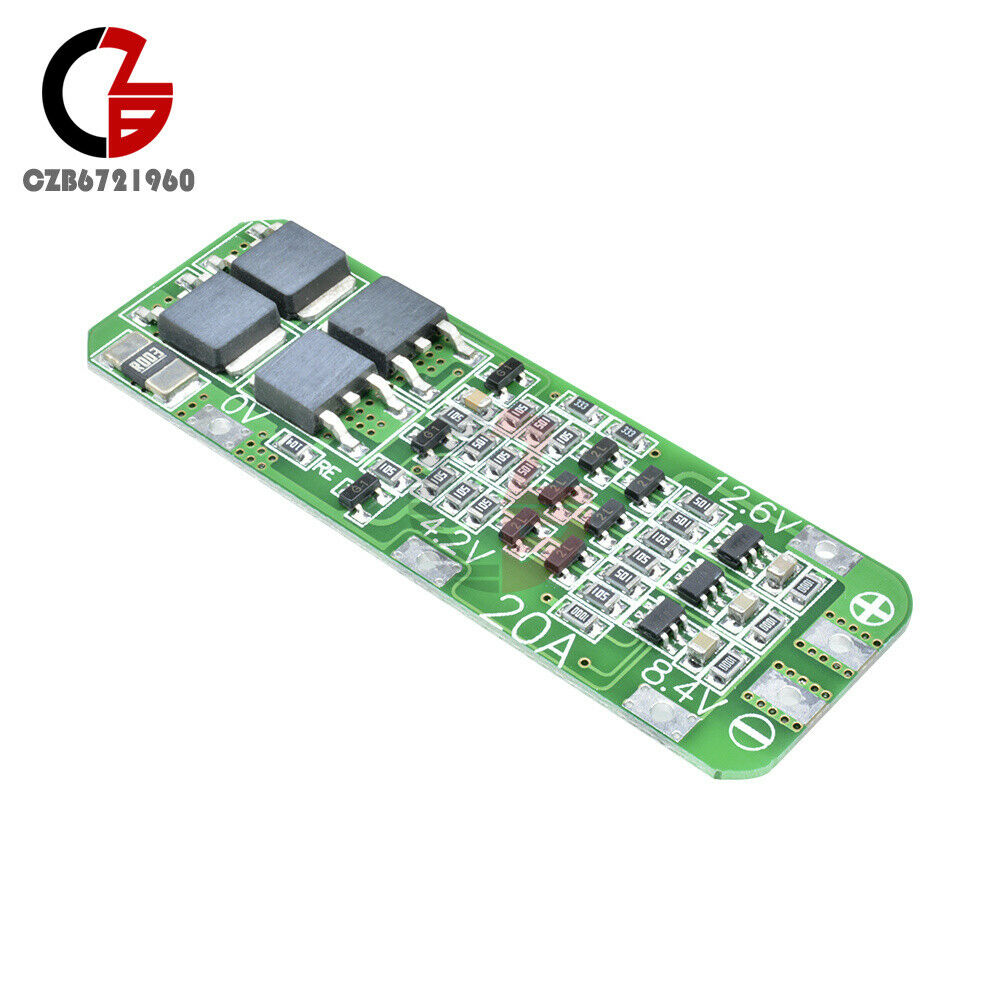 New 5Pcs 3S 20A BMS Battery PCB Protection Board For 18650 Cell Li-ion Lithium