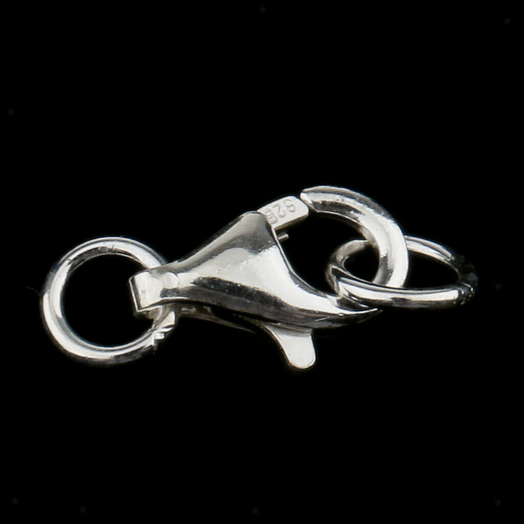 Set Of 5Pcs Clasp Clamp Lobster Ideal For Chain Extension DIY Tool