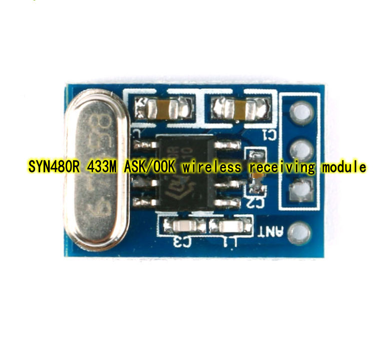 1pcs SYN480R 433M ASK/OOK wireless receiving module